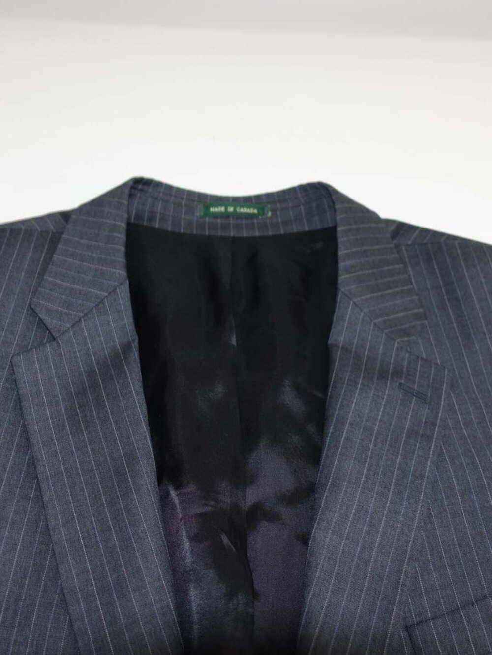 Lauren Ralph Lauren Men's 2 Button Suit Size 52 Regular 48 x 30 Charcoal Gray R - Picture 8 of 13